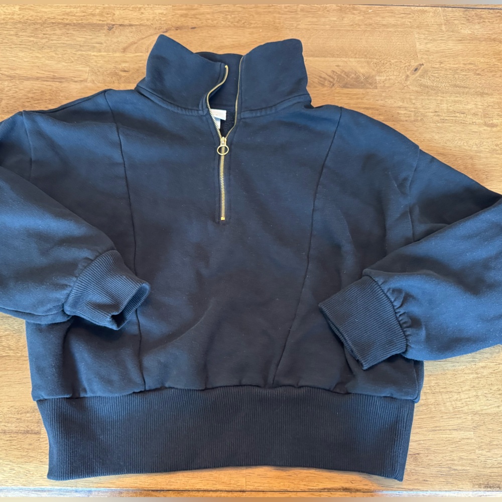 A New Day Quarter Zip Sweatshirt- L - Picture 5 of 7